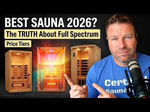 Best Infrared Sauna in 2026 (Price Tiers + The Truth About “Full Spectrum”)