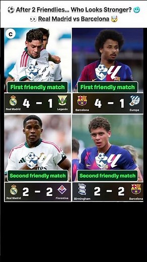 🤯 Real Madrid vs Barcelona Who's Better?🥶 #football #realmadrid #barcelona #mbappe #championsleague