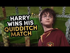 Harry Potter Wins His First Quidditch Match