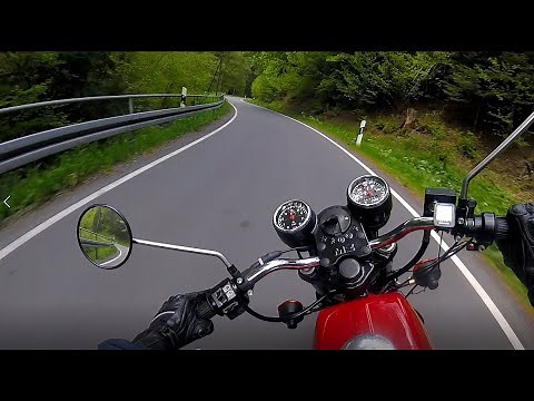 Beautiful roads on MZ 250 | Pure sound of MZ ETZ 250