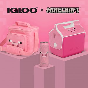 114 reactions · 17 comments | When you’re not Crafting in the Overworld, explore our Minecraft Cooler Collection featuring your favorite mobs: Pig, Creeper and Enderman. | Igloo Coolers | Facebook