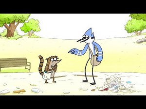 Regular Show - Rigby Gets Jinxed By Mordecai