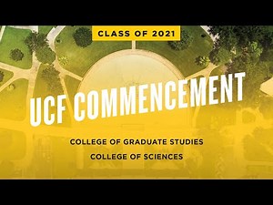 UCF Fall 2021 Commencement | December 17 at 7 p.m.