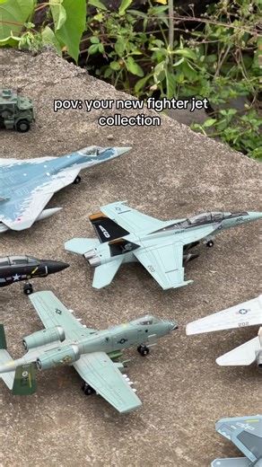 Impressive Fighter Jet Collection Showcase
