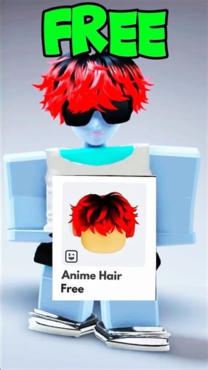 🤯FREE ANIME HAIRS ON ROBLOX! #roblox #freeitemsroblox #animeroblox