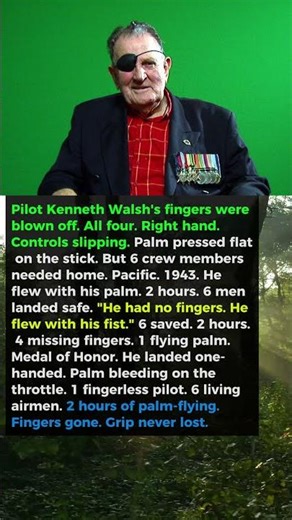 Finger-Blown Pilot Saved 6 Men Steering With His Palm Over the Pacific for 2 Hours