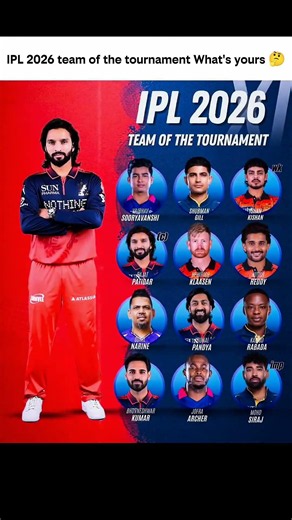 IPL 2026 team of the tournament What's yours? 🤯🥵 || #cricket #ipl2026 #shorts