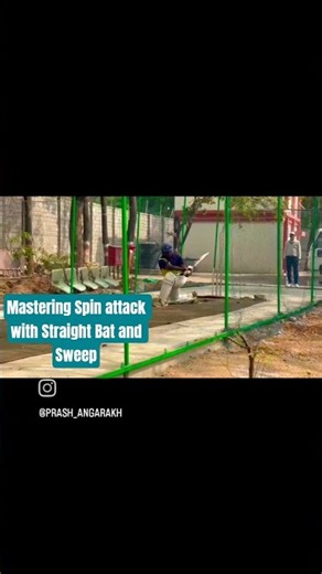 Weekend Nets Session 🔥 Playing Spin with Straight Bat & Perfect Sweep Shot | Cricket Practice