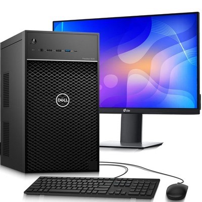 Dell 3630 MT Desktop Computer PC i5-8th 16GB RAM 512GB SSD 24" LED Wi-Fi  Win 11 | eBay