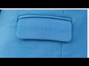 EASY METHOD TO MAKE A DOUBLE WELT POCKET WITH A FLAP