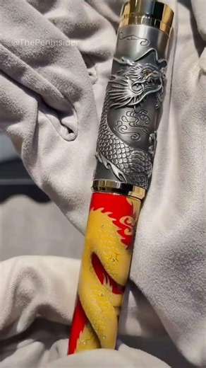 This Montblanc Dragon Pen is Absolutely Stunning #fountainpen #montblanc