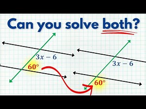 2 Easy Tips to Get It Right! | Parallel Lines with Transversal