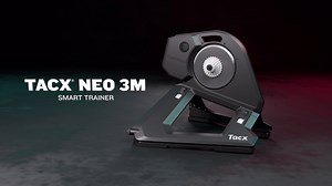 This is the only smart trainer that simulates descents and real road feel. With #Tacx NEO 3M, training is life. | Garmin