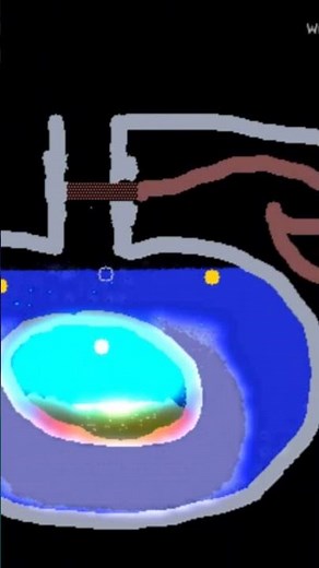 The Powder Toy Simple Nuclear Reactor #thepowdertoy #tpd #radioactive #electric