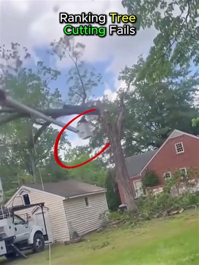 Top 5 Tree Cutting Fails 🌲💥 Instant Regret Moments!