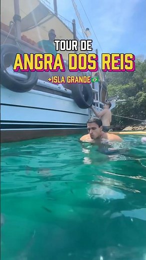 Full day Angra do Reis in Brazil🇧🇷, turquoise waters like the Caribbean