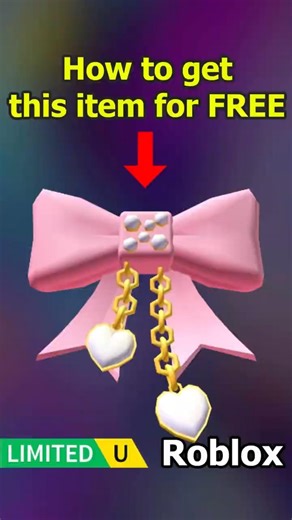FREE UGC LIMITED - HOW TO GET UGC Pink Bow Clip in e.l.f. UP #roblox #freeugc #ugc
