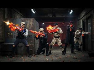 Nerf Gun War : Hero SWAT's Surprise Attack On The Crime Group With Tactical Nerf Guns