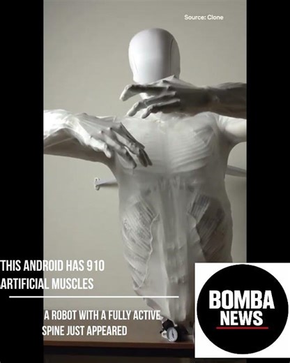 A Robot With 910 Muscle Fibers Just Appeared