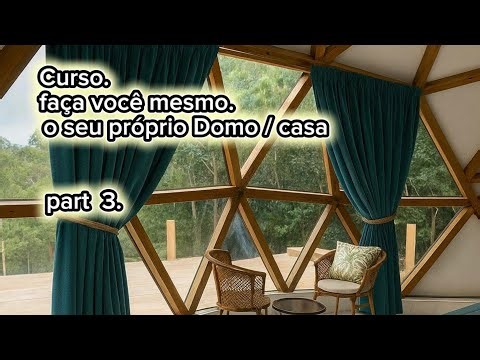 #3 Curso Domo geodésico Goodkarma acidome.com, DIY faça você mesmo @domosgoldd 