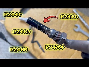 Ford P244C P2463 P246B P246C P24A4 Ford - Ford Mondeo 2.2 TDCI Fuel Vaporizer Replacement