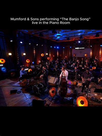 “The Banjo Song” live in the BBC Radio 2 Piano Room #mumfordandsons #marcusmumford #prizefighter #newmusic #banjo #l#liveperformance