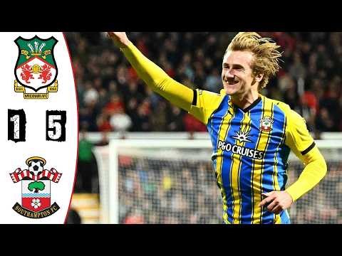 Wrexham v Southampton 1-5 Highlights | EFL Championship - 2025/2026