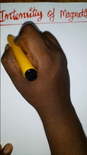 intensity of magnetisation