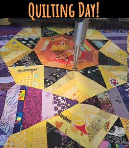 Quilting Day! 👏🏼👏🏼👏🏼⁣ ⁣ So excited to get this quilted up. 😎👍✂️💟🧵⁣ ⁣ ⁣ ⁣ ⁣ #quiltville #bonniekhunter #quilt #quilting #patchwork #patchworkquilt #scrapquilt #scrappyquilt #sewmystash #quiltblock #quiltmaker #sewingmystashoff #quiltlife #quiltlove #quiltingismytherapy #quiltingismybliss #quiltersofinstagram #quiltsofinstagram #quiltinglove #bonniehunter #quilter #stringquilt #stringstarquilt #eclipsedquilt #longarmquilting #machinequilting | Quiltville