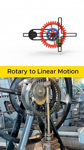 Rotary to Linear motion Mechanical #CAD @topfans#caddesign #caddesign | Mechanical