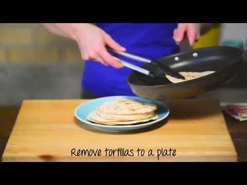 How to toast a tortilla
