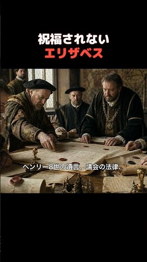 祝福されなかったエリザベスの即位 #エリザベス1世 #イギリス史