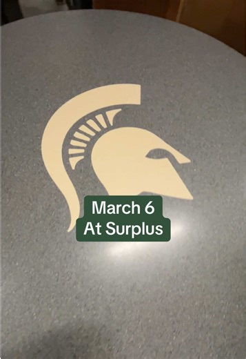 Shop clothing by the pound, drafting tables, and more this Friday at the Surplus Store! Doors are open 8am - 3:30pm #msu #surplus #gogreen