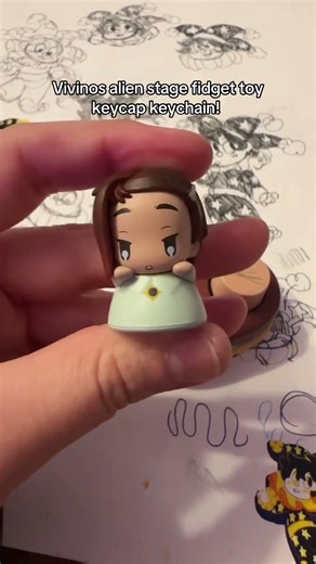 Alien stage keyboard cap #fidgettoy #vivinos #alienstage