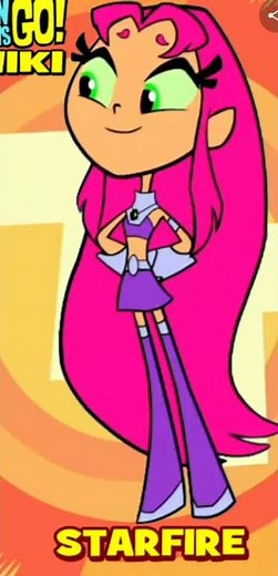 transformation of TEEN TITANS GO!//STARFIRE TRANSFORMATION