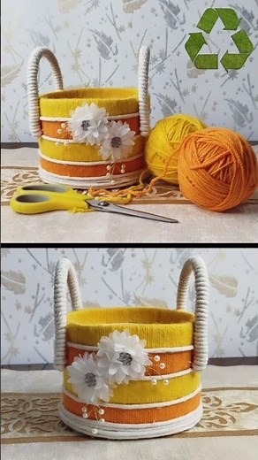 🧺 Turn an Empty Bleach Bottle into a Luxury Basket! You Won’t Believe How Beautiful It Looks! ♻️😱