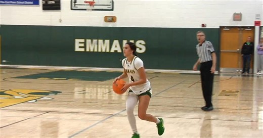 Gabby Devita reaches 1,000 points in Emmaus's win over Dieruff
