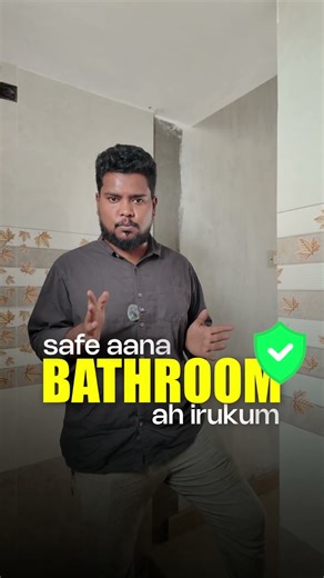 How to Make Your Restroom Look Premium & Stay Safe 🚿🛡️#restroom #home #renovationtips