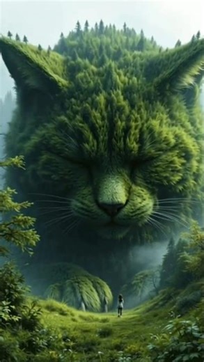 "Tree Cat Moving in Nature" #youtubeshorts