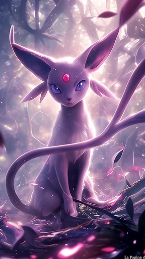 Fondo animado 4K de Espeon para tu dispositivo