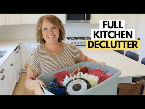 Declutter Your Kitchen Backwards (It’s So Much Easier)