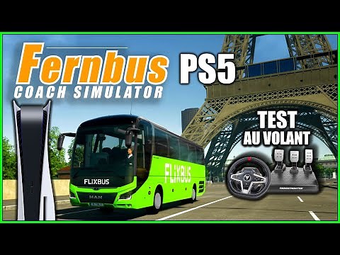 FERNBUS SIMULATOR PS5 - TEST AU VOLANT THRUSTMASTER T248 - PS5 - SIMULATION