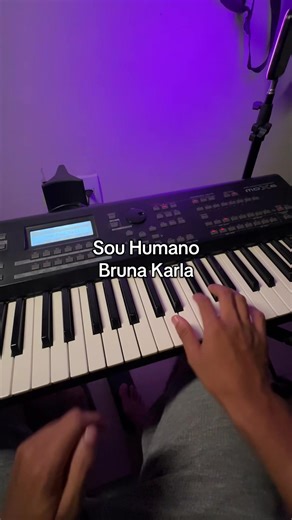 Sou Humano - Bruna Karla . . . #yamaha #keyboard #fone