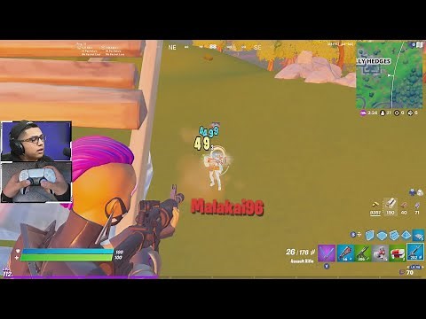 Modded PS5 Controller Aimbot (Handcam) | BrockPlaysFortnite