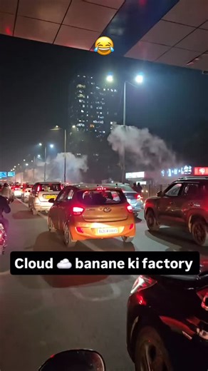 Shashank Rai on Instagram: "Clouds machine ready for clouding in ncr. 😄 | Delhi pollution | Delhi cloud seeding | Noida pollution today | Pollution update | #newdelhi #evening #reels #delhi #ghaziabad #weather #noidadiaries #baarish #pollution ion"
