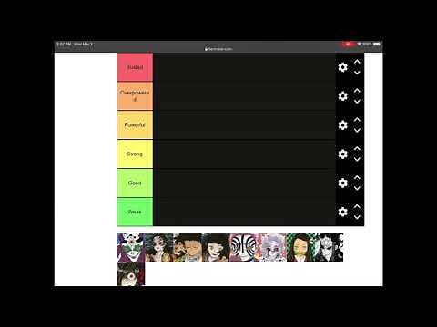 BDA tier list (I had no other Ideas) / Demon Slayer RPG 2