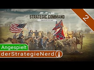 Strategic Command: American Civil War Angespielt #2 Union Blue and Gray | gameplay deutsch tutorial