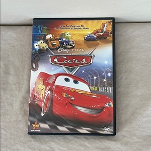 ⭐️ Cars DVD 2006 Walt Disney Pixar Classic Home Video Movie Film Racing Family