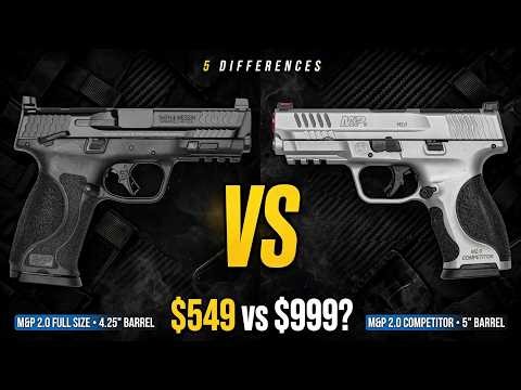 Smith & Wesson M&P 2.0 Full Size vs Competitor - Is It Worth $400 More?