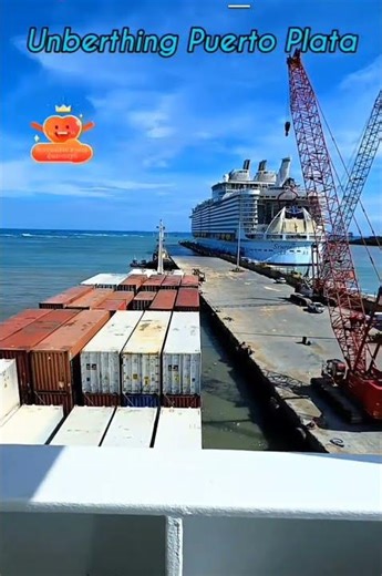 #Unberthing #Puerto #Plata